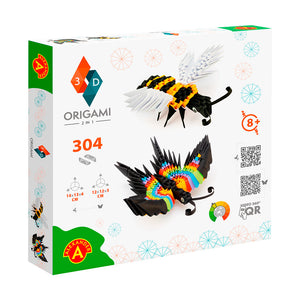 Alexander Origami 3D - Bee and Butterfly