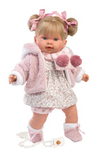Load image into Gallery viewer, Llorens 16.5&quot; Soft Body Crying Baby Doll Elizabeth