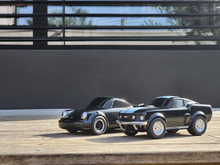 Load image into Gallery viewer, Baghera Black Porsche 911 Racing Car