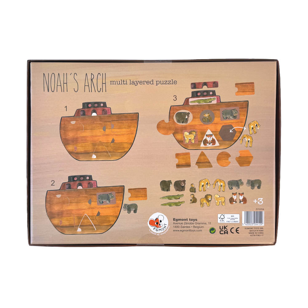 Egmont Toys Noah's Ark Multi Layer Puzzle – Hotaling