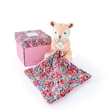 Load image into Gallery viewer, Doudou et Compagnie Boh&#39;aime Fawn Puppet with Doudou