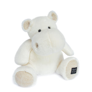 Histoire D’ours Hip Chic: Ivory Hippo Plush