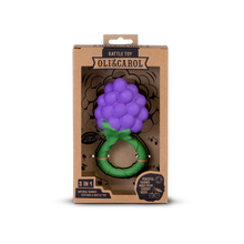 Load image into Gallery viewer, OLI&amp;CAROL Grape Rattle Toy