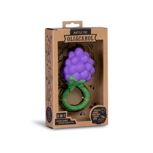OLI&CAROL Grape Rattle Toy