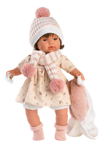 Llorens 15" Soft Body Crying Baby Doll Grace