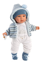 Load image into Gallery viewer, Llorens 16.5&quot; Soft Body Crying Baby Doll Enzo
