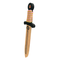 Load image into Gallery viewer, Liontouch Pretend-Play WoodyLion Sword - Small Pink &amp; Gold