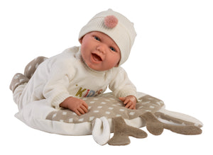 Llorens 16.5" Articulated Newborn Kassidy with Cushion