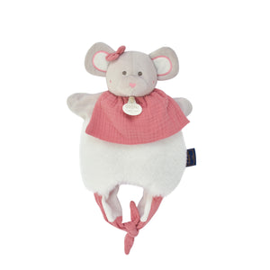 Doudou et Compagnie Reversible Mouse Puppet / Carry Bag