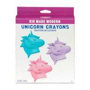 Kid Made Modern Unicorn Crayons (Set of 3)