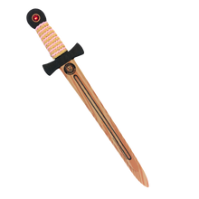 Load image into Gallery viewer, Liontouch Pretend-Play WoodyLion Sword - Medium Pink &amp; Gold