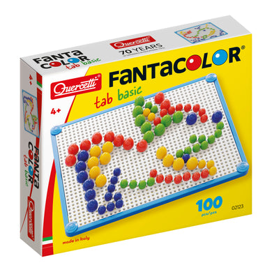 Quercetti Fantacolor Tab Basic Mix 100 pcs