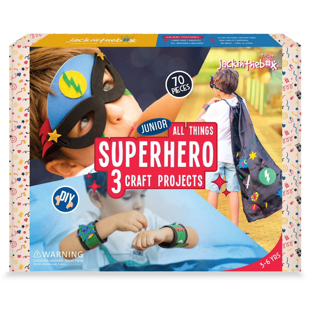 JackInTheBox 3-in-1 Junior All Things Superhero