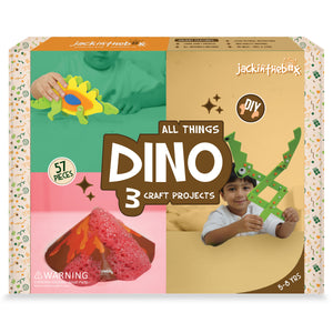 JackInTheBox 3-in-1 All Things Dinosaurs