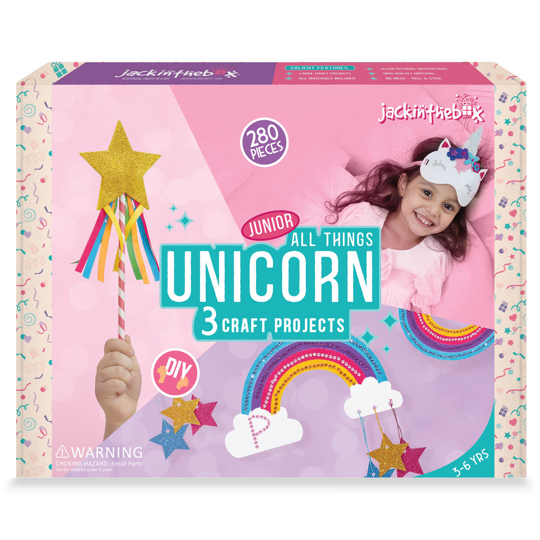 JackInTheBox 3-in-1 Junior All Things Unicorn