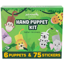 Load image into Gallery viewer, JackInTheBox Hand Puppet Kit - Safari Animals