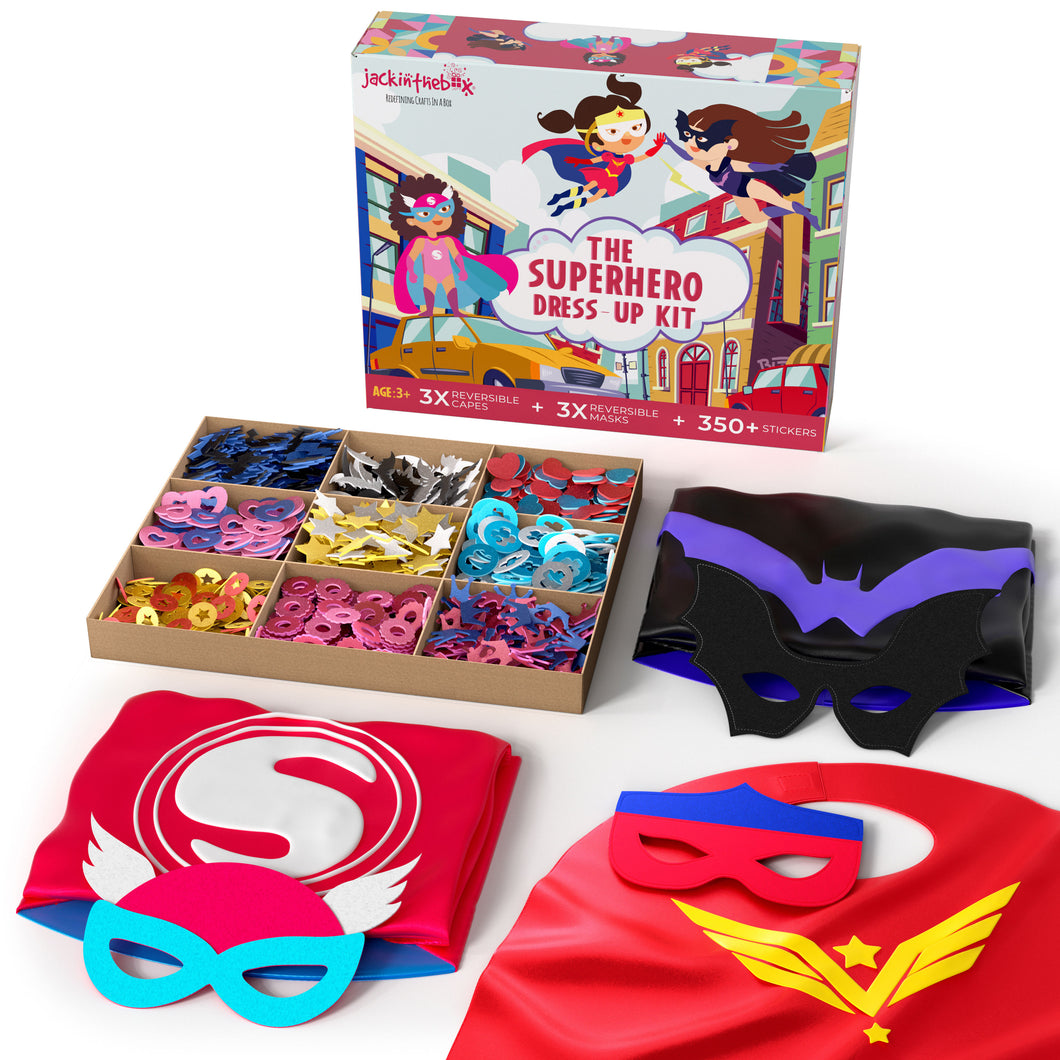 JackInTheBox Superhero Dress Up Kit