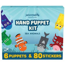 Load image into Gallery viewer, JackInTheBox Hand Puppet Kit - Sea Animals