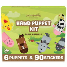 Load image into Gallery viewer, JackInTheBox Hand Puppet Kit - Farm Animals