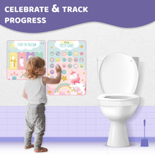 Load image into Gallery viewer, JackInTheBox Potty Training Chart - Unicorn
