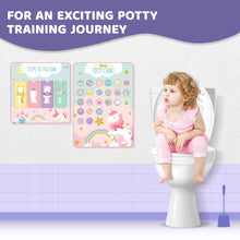 Load image into Gallery viewer, JackInTheBox Potty Training Chart - Unicorn