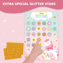 Load image into Gallery viewer, JackInTheBox Potty Training Chart - Unicorn