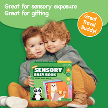 Load image into Gallery viewer, JackInTheBox Sensory Busy Book - Animals