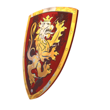 Load image into Gallery viewer, Liontouch Pretend-Play Foam Noble Knight Small Shield - Red