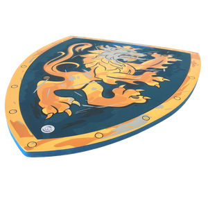 Liontouch Pretend-Play Foam Noble Knight Small Shield - Blue