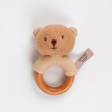 Load image into Gallery viewer, Egmont Toys Marcel Bear Wood Rattle