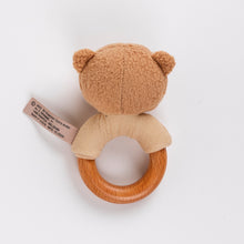 Load image into Gallery viewer, Egmont Toys Marcel Bear Wood Rattle