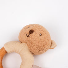 Load image into Gallery viewer, Egmont Toys Marcel Bear Wood Rattle
