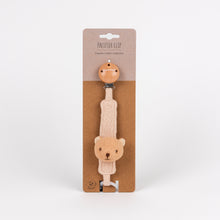 Load image into Gallery viewer, Egmont Toys Marcel Bear Pacifier Clip