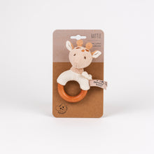 Load image into Gallery viewer, Egmont Toys Leonie Giraffe Wood Rattle