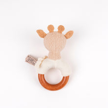 Load image into Gallery viewer, Egmont Toys Leonie Giraffe Wood Rattle