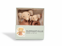 Load image into Gallery viewer, Egmont Toys Ollie the Elephant Doudou + Rattle Gift Set