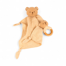 Load image into Gallery viewer, Egmont Toys Marcel the Bear Doudou + Rattle Gift Set