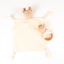 Load image into Gallery viewer, Egmont Toys Leonie the Giraffe Doudou + Rattle Gift Set