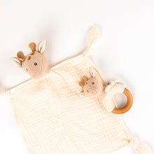 Load image into Gallery viewer, Egmont Toys Leonie the Giraffe Doudou + Rattle Gift Set