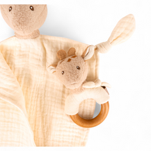 Load image into Gallery viewer, Egmont Toys Leonie the Giraffe Doudou + Rattle Gift Set