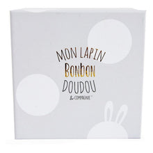 Load image into Gallery viewer, Doudou et Compagnie Taupe Plush Bunny