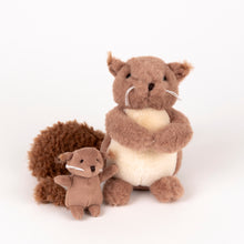 Load image into Gallery viewer, Egmont Toys Plush Squirrel with Baby