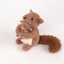 Load image into Gallery viewer, Egmont Toys Plush Squirrel with Baby