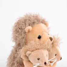 Load image into Gallery viewer, Egmont Toys Plush Hedgehog With Twins