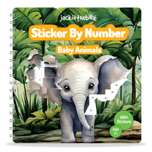 Load image into Gallery viewer, JackInTheBox Sticker By Number - Baby Animals