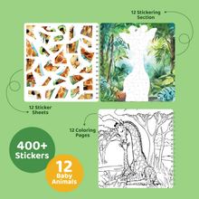 Load image into Gallery viewer, JackInTheBox Sticker By Number - Baby Animals
