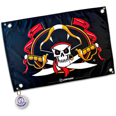 Liontouch Captain Cross Pirate Flag