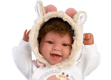 Load image into Gallery viewer, Llorens 17.3&quot; Articulated Newborn Doll Dani
