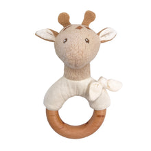 Load image into Gallery viewer, Egmont Toys Leonie Giraffe Wood Rattle