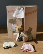 Load image into Gallery viewer, Egmont Toys Wooden Wardrobe with Bear